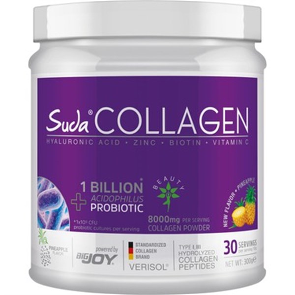 Suda collagen +probiyotik anans aromalı 300 g