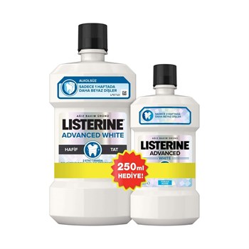 Listerine Ağız Bakım Suyu 500+250 Advanced