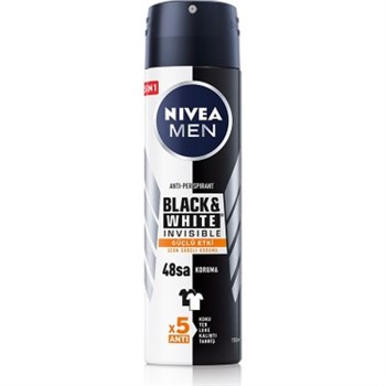 Nivea Men Black&Whıte Invısıble Güçlü Etki Uzun Süreli  Koruma 150 ml