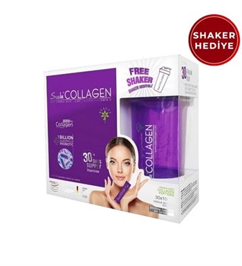 Suda Collagen 10 gr x 30 Saşe + Shaker Hediyeli Karpuz Aromalı